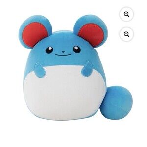 Pokemon Squishmallows Marill 10” Plush New With Tags